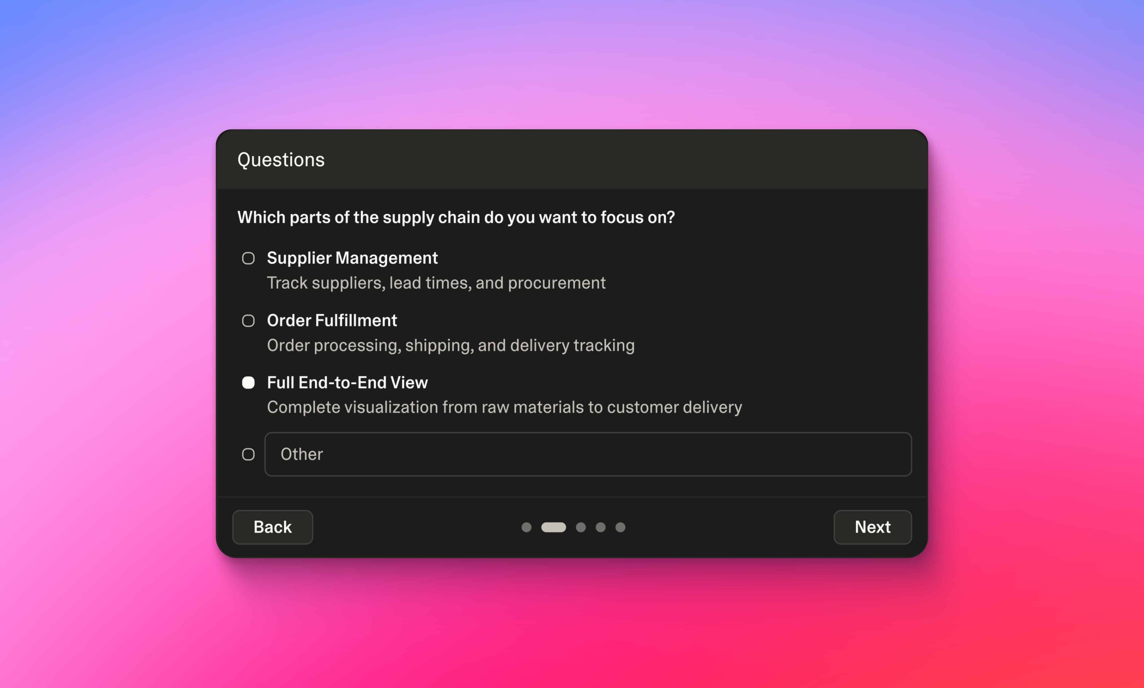 Better planning, better apps: Chat mode & Follow-up questions